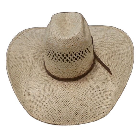 Twister Hats Twisted Weave Western Straw Hat Size Unknown READ - Picture 2 of 3